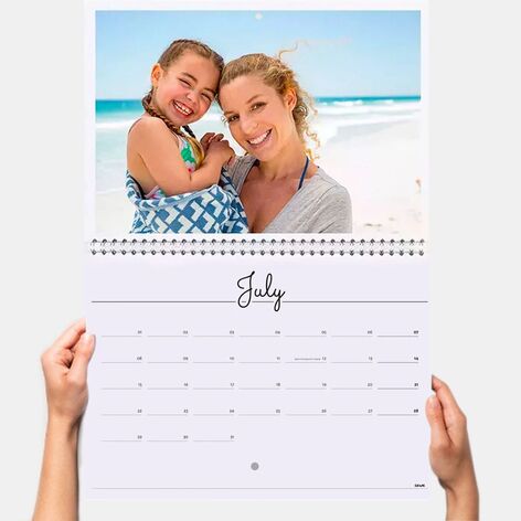 Veggkalender dobbel A2