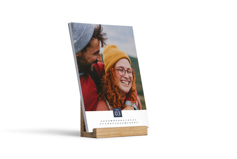 Bordkalender naturpapir